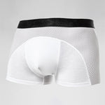 3 Pack Men's Ice Silk Sports Breathable Boxer Briefs