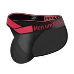2 Pack Men's Large Pouch Semi-Transparent Sexy Bikini