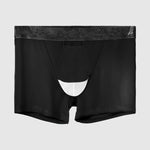 2 Men's Ultra-Thin Ice Silk Detachable Gusset Breathable Trunks