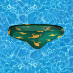 Men's Low-Rise Stylish Print Swim Briefs