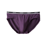 3 Pack Men's Soft and Breathable Solid Color Modal Briefs