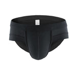 4 Pack Men's Solid Breathable Anti-Pinch Briefs