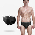 4 Pack Breathable Ice Silk Antibacterial Men's Briefs