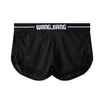 2 Pack Men's Ice Silk Loose-Fit Home Sleep Mesh Breathable Boxer Shorts