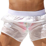 Men's Non-Lined Translucent Sexy Beach Shorts