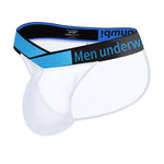 2 Pack Men's Ultra-Thin Semi-Transparent Sexy Sports Bikini