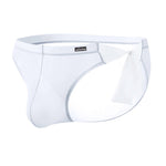 2 Pack Men's Nylon Ultra-Thin Breathable Semi-Transparent Sexy Briefs