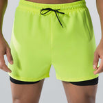Men's Minimalist Design Sporty Cut Odor-Control Board Shorts