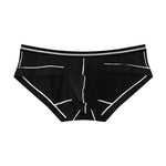 3 Pack Men's Semi-Transparent Comfortable Soft Skin-Friendly Minimalist Briefs