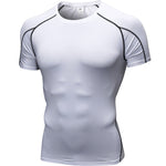 Men’s Simple Tight Short Sleeve