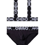 Men's Supportive Fit Sporty Cut Odor-Control Activewear Shoulder Strap & Underwear