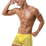 Men's Hollowed Out Breathable Boxer Briefs