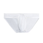 2 Pack Men's Ice Silk Breathable Sexy Low-Rise Anti-Odor Briefs