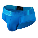 Men's Solid Color Mesh Breathable Sports Fitness Briefs