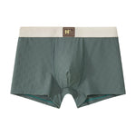 4 Pack Men's Light-Luxury Loose Fit Breathable & Comfortable Trunks