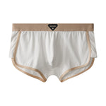 4 Pack Men's Ultra-Soft Premium Cotton Seamless Comfort Trunks