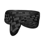 2 Pack Men's Mesh Breathable Large U-Pouch Quick-Dry Low-Rise Sexy Trunks