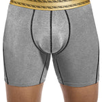 2 Pack Men's Pure Cotton Anti-Chafing Breathable Sports Boxer Briefs