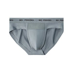 3 Pack Men's One-Piece Cut Briefs with Enhanced Pouch and Stretch Waistband