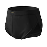 2 Pack Men's Sport with Detachable Pouch Quick-Dry Mesh Side Vent Boxers Briefs