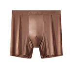 4 Pack Men's Seamless Premium Ice Silk Mesh Breathable Boxer Briefs