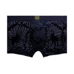 3 Pack Men's Antibacterial Mid-Rise Mesh Breathable Comfy Trunks