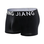 3 Pack Men's Solid Color Low-Rise Seamless Comfort Soft Touch Trunks