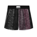 3 Pack Men's Patchwork Leopard Print Cooling Ice Silk Home Shorts