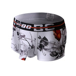 2 Pack Men's Ventilated Gusset Easy-Access Fly Sexy Trunks