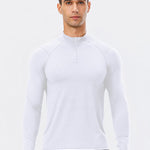 Men's Zip-Up Sports Long Sleeve Shirt