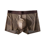 3 Pack Men’s Star Print Tie Dye Antibacterial Ice Silk Breathable Trunks
