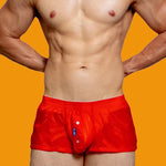 Men's Low-Rise Solid Color Boxer Shorts