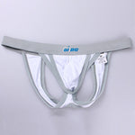 3 Pack Men's Sexy Ice Silk Stretch Fit Comfy Waistband Jockstrap