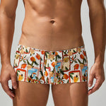 2 Pack Men's Printed Pure Cotton Trunks