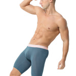 2 Pack Men's Active Flyless Boxer Briefs