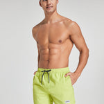 Men's Solid Breathable Beach Shorts Boxer