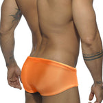 Men's Anti-Odor Sporty Cut Solid Color Swim Briefs