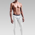 Men's Autumn Johns Underwear 2 in 1 Design Warm Polyester Tights