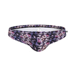 Men's Low-Rise Stylish Print Swim Briefs