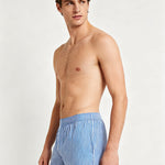 4 Pack Men's Side Slit Design Mid-Rise & Comfortable Home Shorts