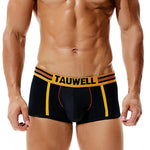 2 Pack Men's Low-Rise Cotton Breathable Trunks Suitable for Sports