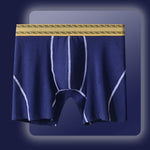 2 Pack Men's Pure Cotton Anti-Chafing Breathable Sports Boxer Briefs