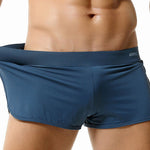 Men's Breathable Mesh Boxer Shorts With Separate Pouch