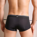 3 Pack Men's Mid-Rise Separation Breathable Elastic Trunks