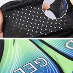 Men's Breathable Mesh High-Elasticity Foam Pad Quick-Dry Activewear Tights
