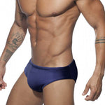 Men's Seamless Comfort Sexy Solid Color Full Coverage Swim Briefs