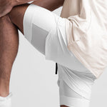 Men's Quick Dry Athletic Shorts With Phone Pockets