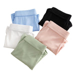2 Pack Men's Ice Silk Antibacterial Mid-Rise Day-Long Comfort Soft Trunks