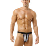 3 Pack Men's Mesh Breathable Supportive Pouch Lightweight Thongs