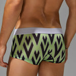 2 Pack Men's Fade-Resistant Printed Skin-Friendly Cooling Airflow Trunks